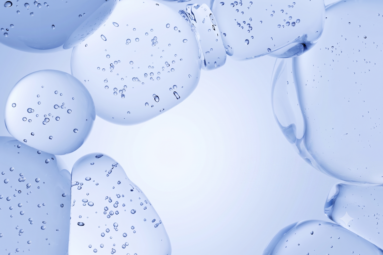 Close-up of water through a glass